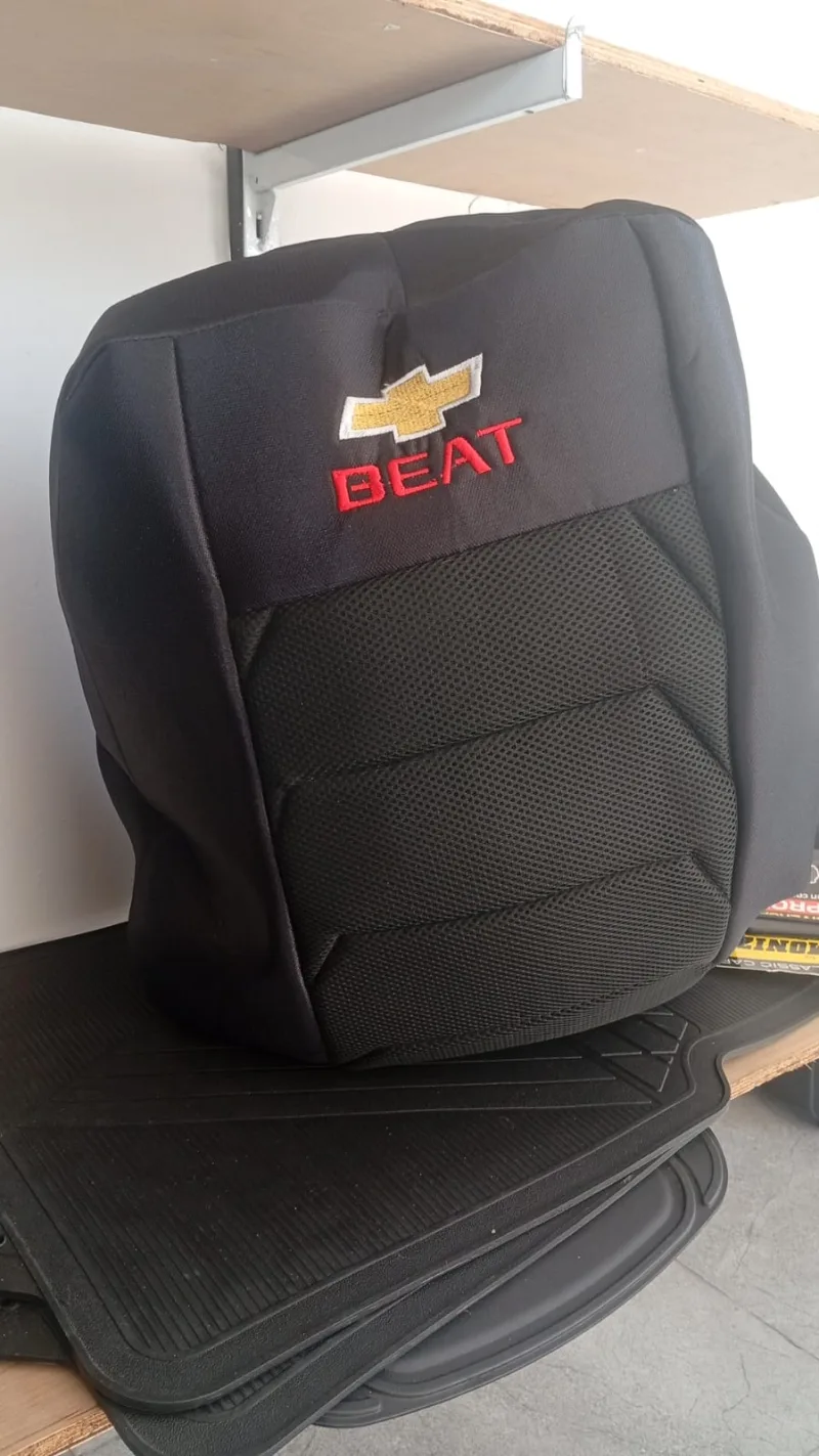 FORROS CHEVROLET BEAT con riñonera