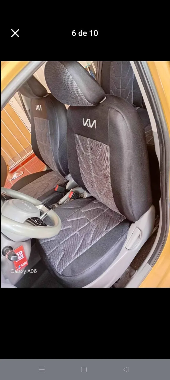 FORRO KIA PICANTO ION con riñonera